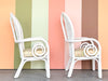 Pair of Whimsical Balloon Back Chairs