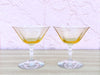 Set of Eight Fostoria Champagne Coups