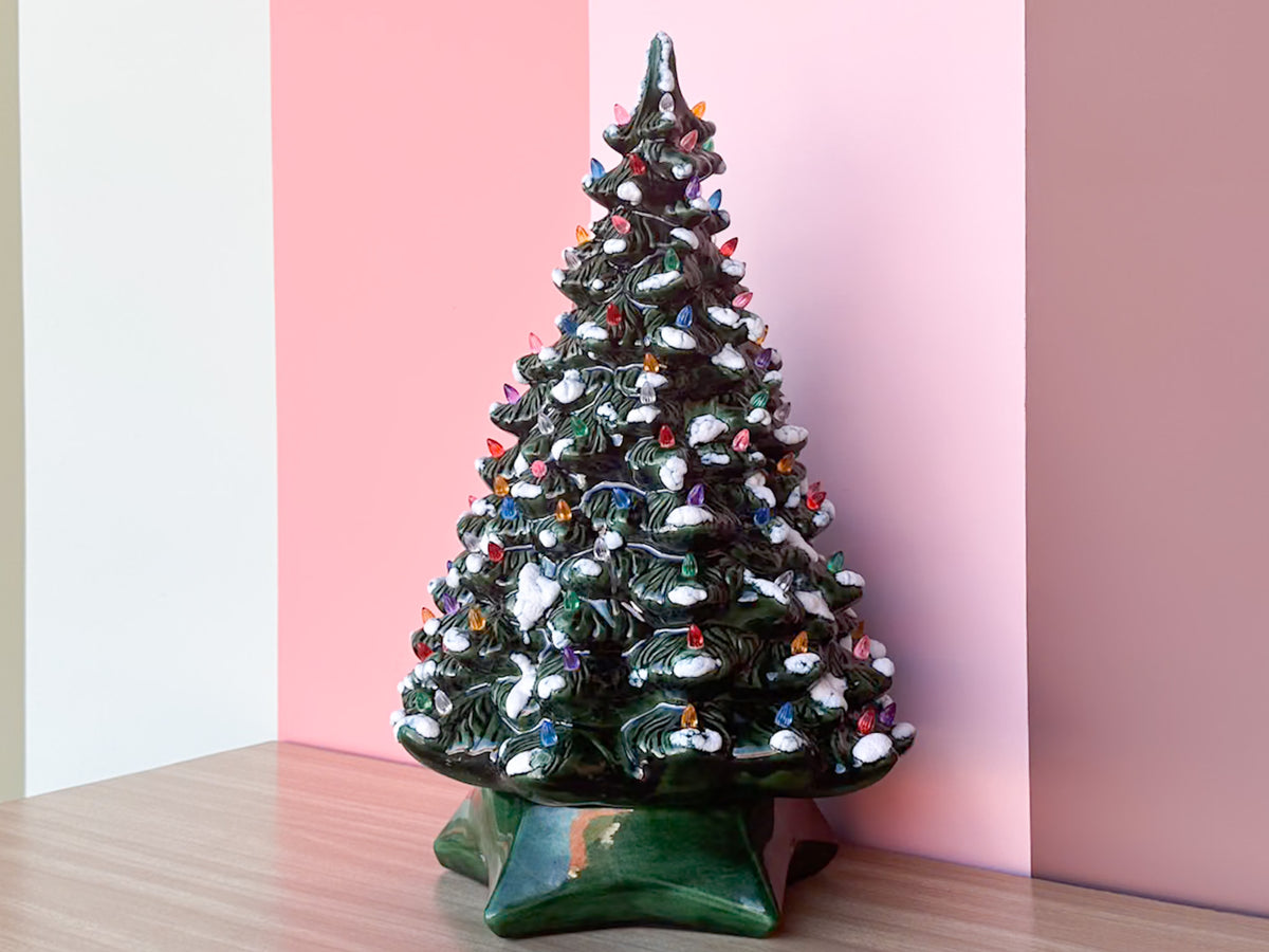 Large Ceramic Christmas Tree