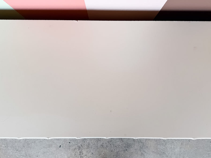 Faux Bamboo Omega Credenza
