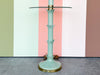 Seafoam Roche Style Floor Lamp