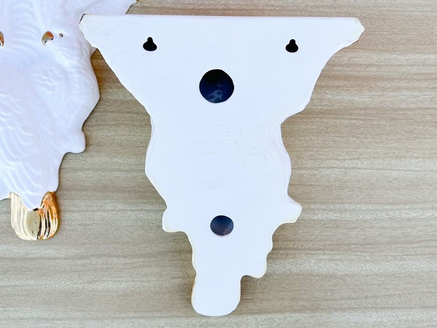 Pair of Cockatoo Wall Shelves