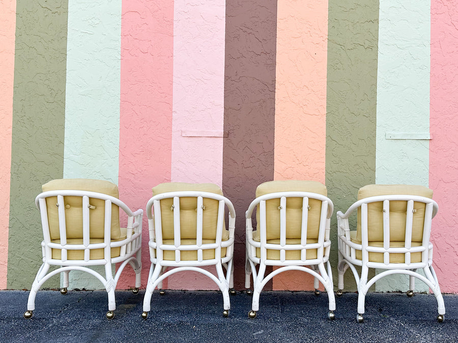 Old Florida Rattan Dining Set