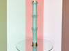 Seafoam Roche Style Floor Lamp