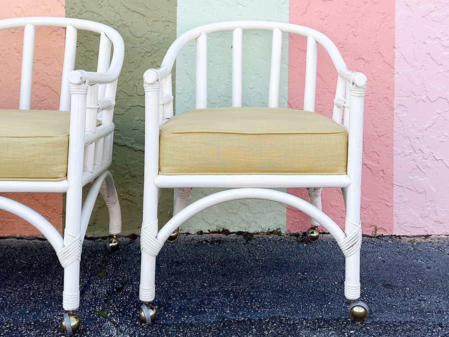 Old Florida Rattan Dining Set