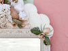 Pink and Green Tropical Shell Mirror