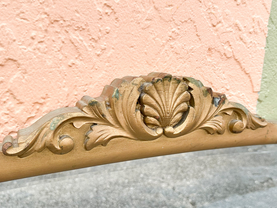 Regency Shell Motif Wood Mirror