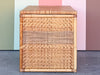 Woven Rattan Storage Chest