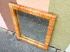 Rattan Wrapped Mirror