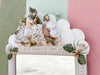 Pink and Green Tropical Shell Mirror