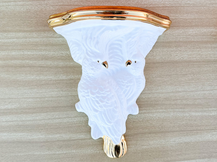 Pair of Cockatoo Wall Shelves
