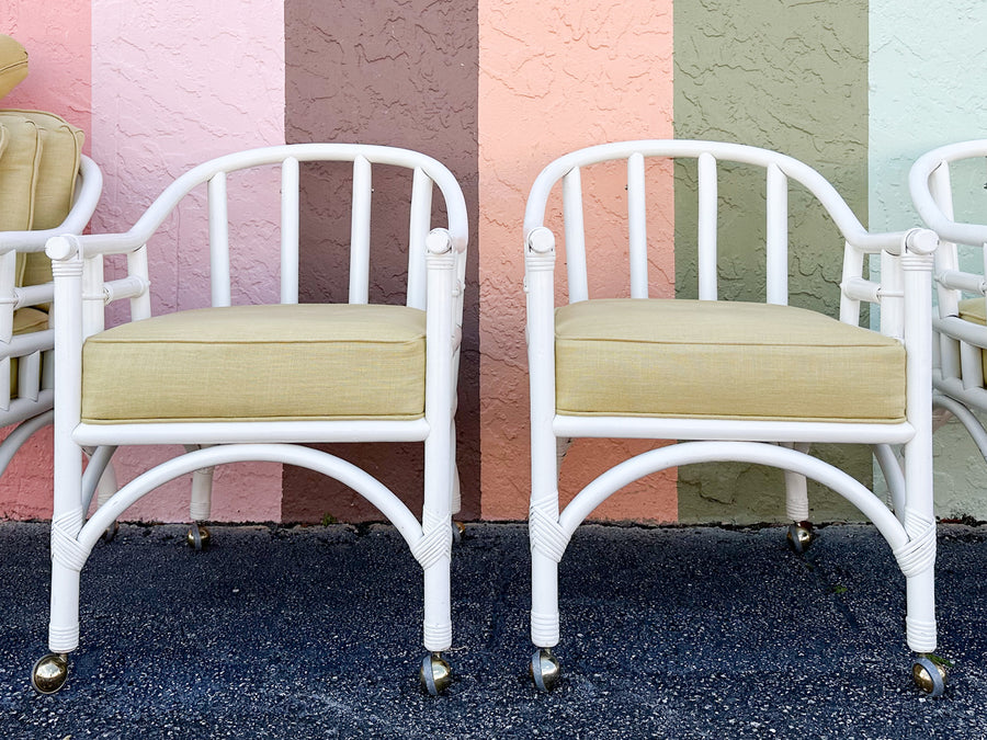Old Florida Rattan Dining Set
