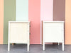 Pair of Faux Bamboo Nightstands