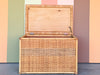 Woven Rattan Storage Chest