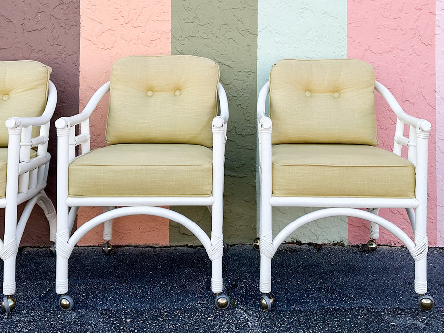 Old Florida Rattan Dining Set