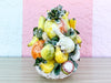 Italian Ceramic and Porcelain Fruit Topiary