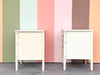 Pair of Faux Bamboo Nightstands