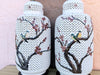 Pair of Cherry Blossom Pierced Lamps