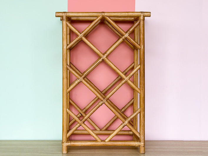 Rattan Wine Rack