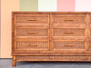 Island Style Faux Bamboo and Rattan Dresser