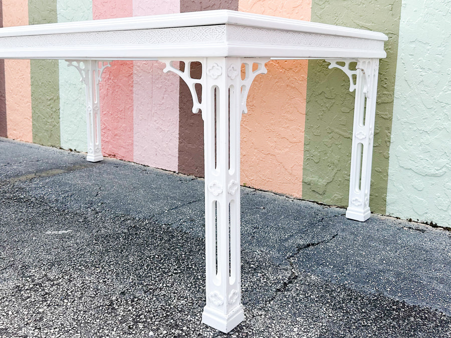 Fabulous Fretwork Dining Table