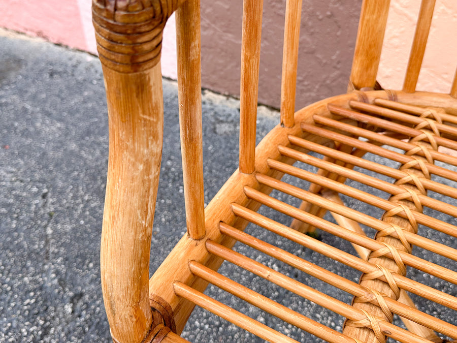 Coastal Rattan Barrel Chair