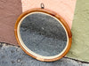 Petite Round Rattan Mirror