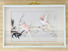 Chinoiserie Feather Bird Art