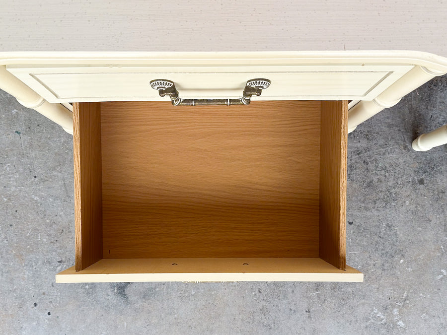 Pair of Faux Bamboo Nightstands