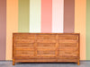 Island Style Faux Bamboo and Rattan Dresser
