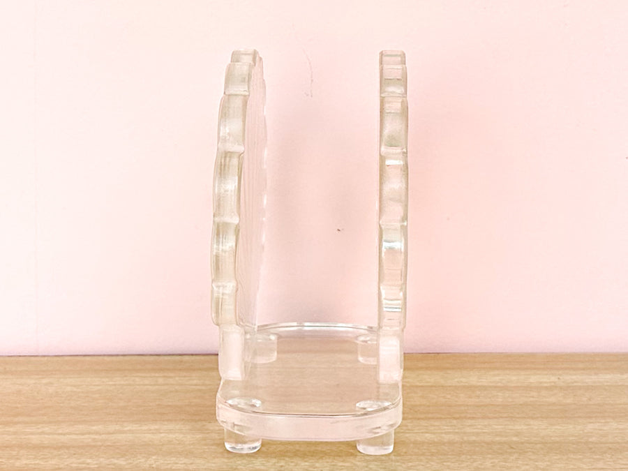 Lucite Shell Napkin Holder