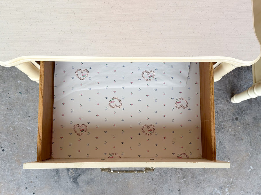 Pair of Faux Bamboo Nightstands