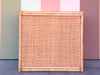 Woven Rattan Cabinet