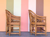Pair of Brighton Style Rattan and Cane Chairs