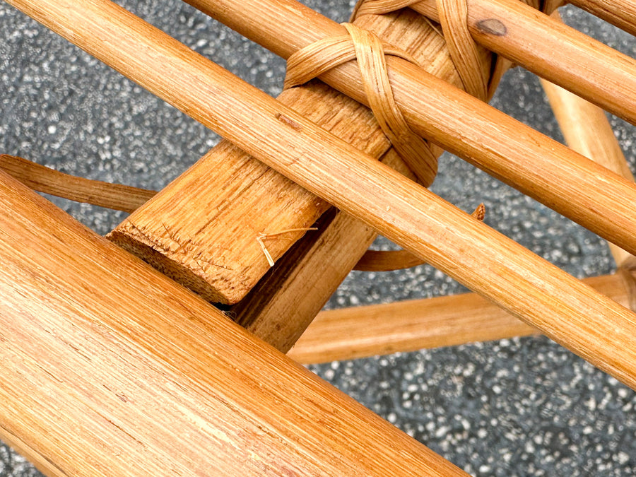 Coastal Rattan Barrel Chair