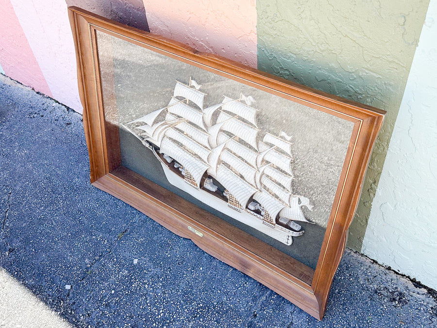 Three Dimensional Nautical Ship Art