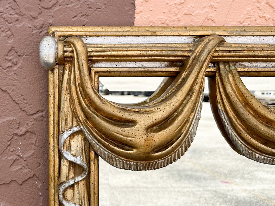 La Barge Regency Style Swag Mirror