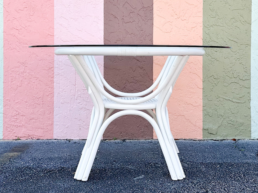 Old Florida Rattan Dining Set