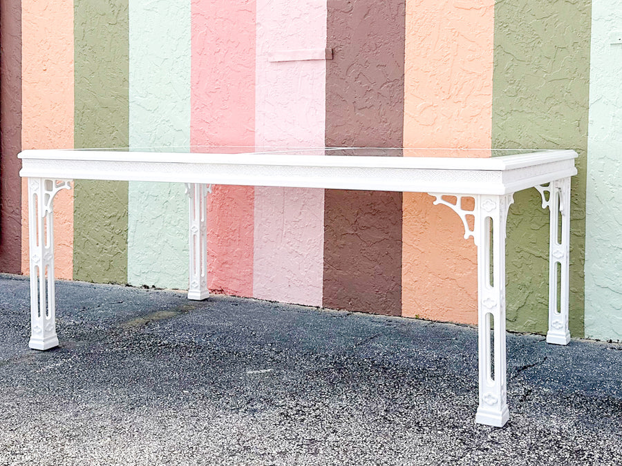 Fabulous Fretwork Dining Table