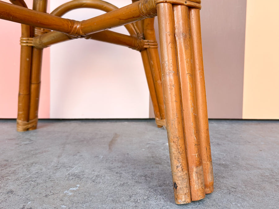 Pair of Cute Rattan Arm Chairs