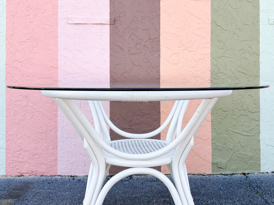 Old Florida Rattan Dining Set