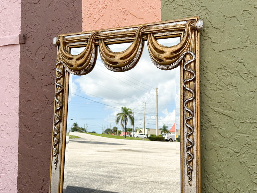 La Barge Regency Style Swag Mirror