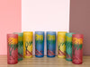 Set of Eight Palm Tree Glassware