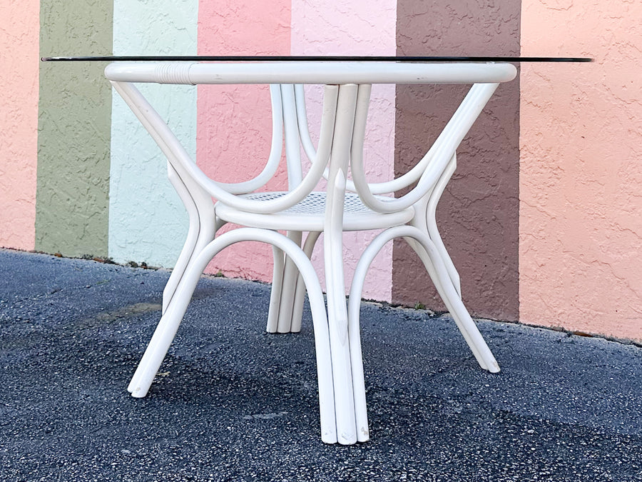 Old Florida Rattan Dining Set