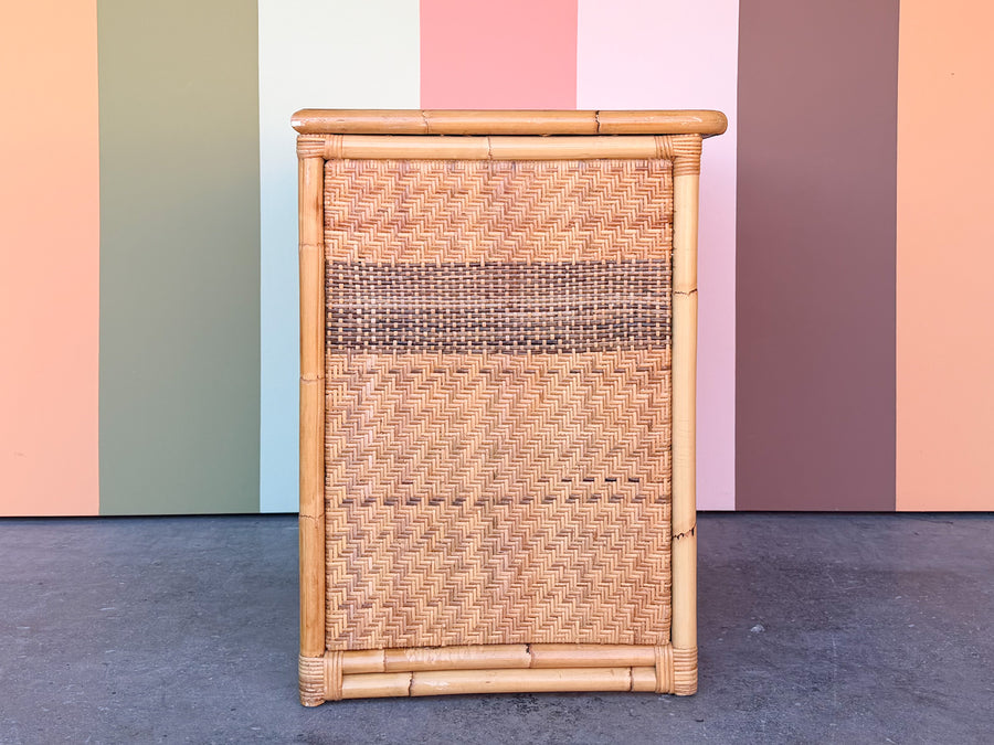 Cute Woven Rattan Desk