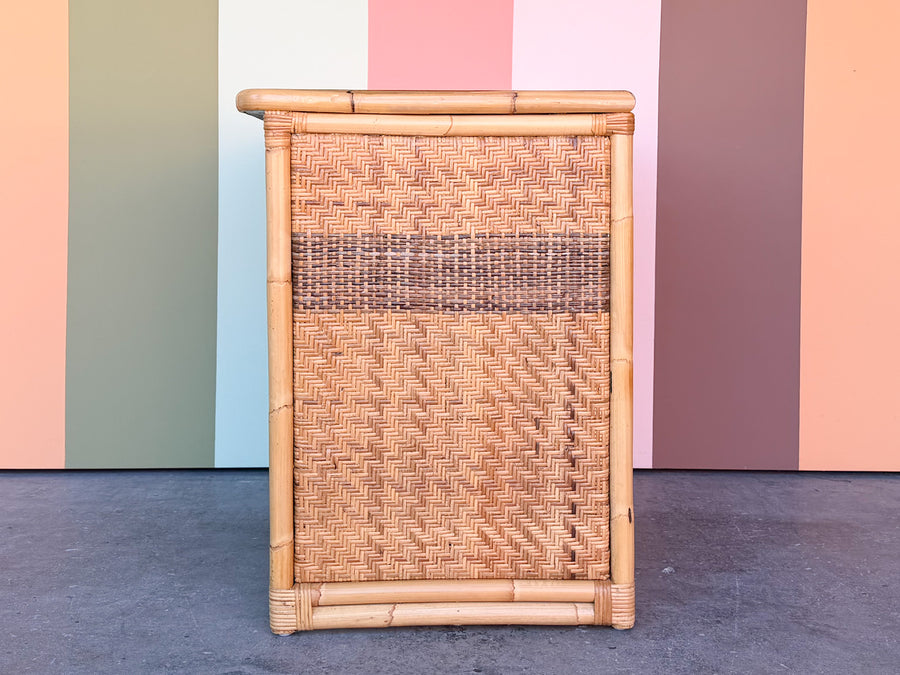 Cute Woven Rattan Desk