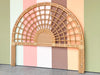 Island Style Arch Queen Headboard