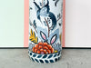 Hand Painted Hummingbird Umbrella Stand