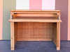 Cute Woven Rattan Desk