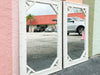 Pair of Palm Beach Faux Bamboo Mirrors